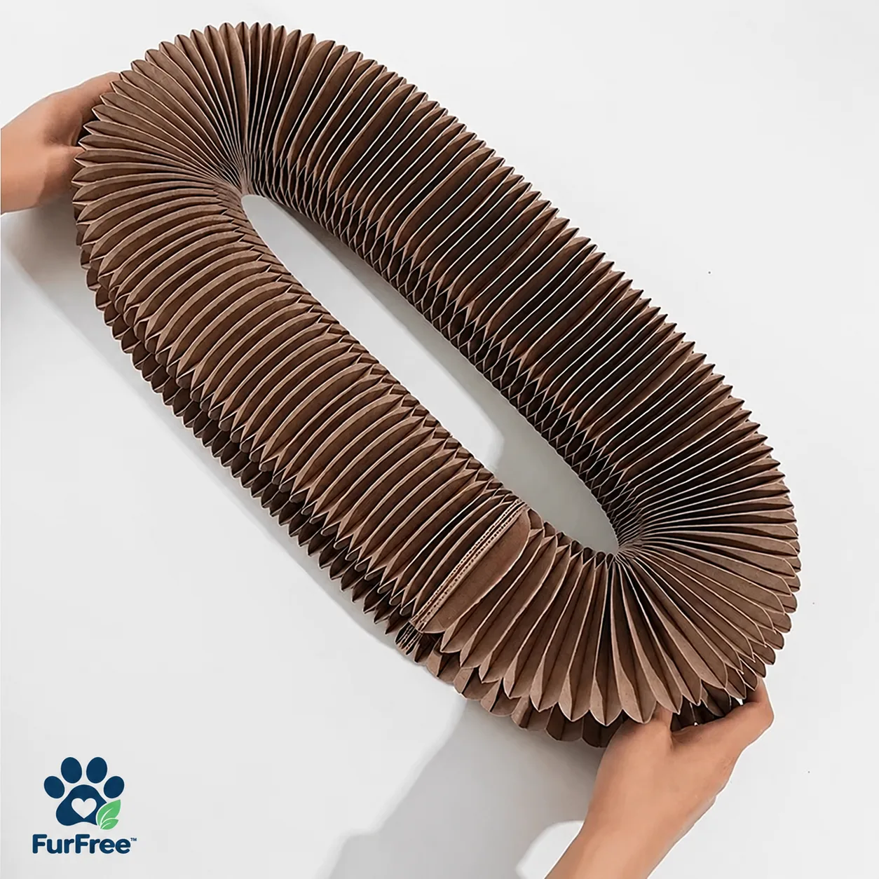 Foldable honeycomb cat scratcher