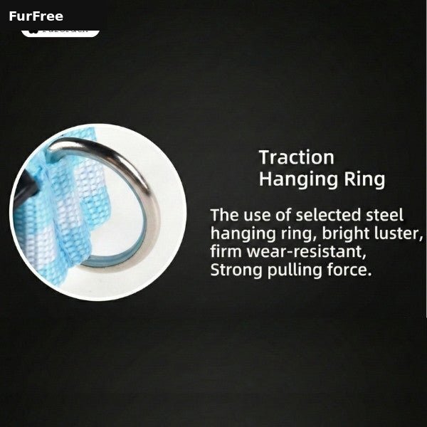 LED collar metal D ring
