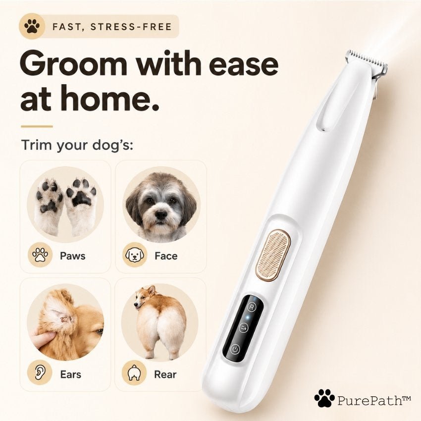 Pet grooming areas