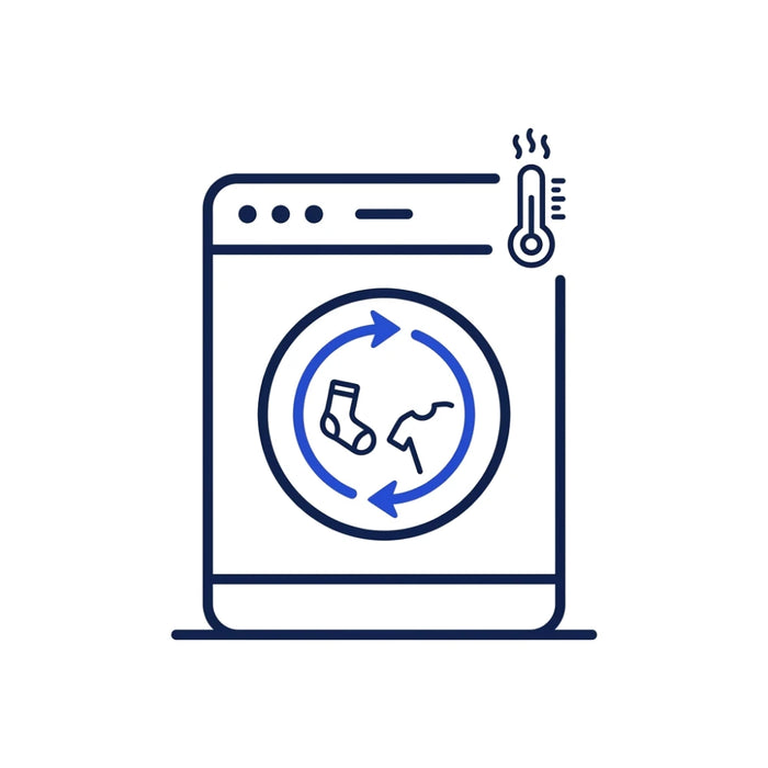 Run a hot washing-machine cycle